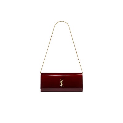 YSL KATE PATENT-LEATHER CLUTCH (28*12*4cm)